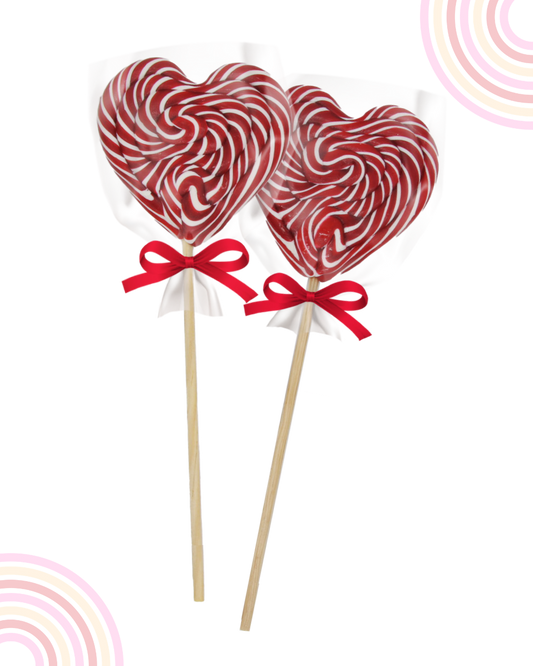 Paleta Corazon no.2 San Valentin Colores 3 piezas
