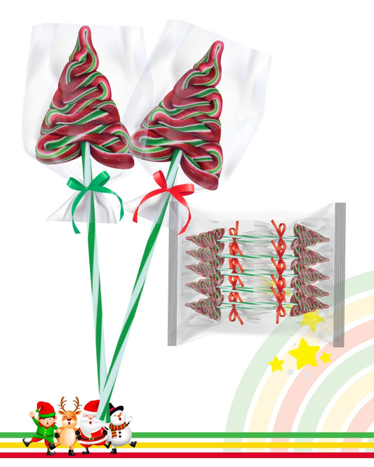 PINO TRENZADO NAVIDEÑO 10PZ