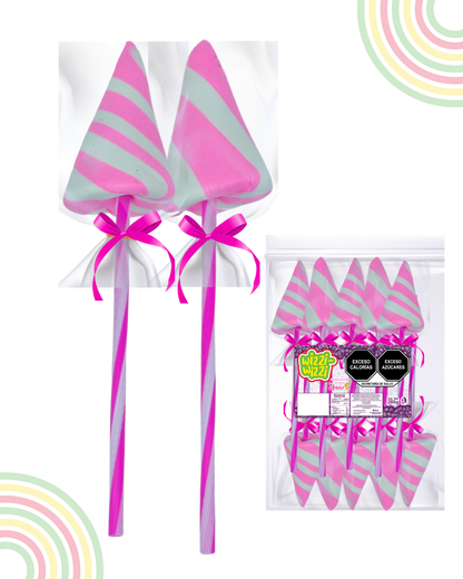 Paleta Piruli 50pz chupirul fiesta colores