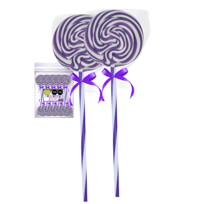 Paleta Trenzada 50pz wizzi chilindrina fiesta de colores