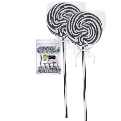 Paleta Trenzada 50pz wizzi chilindrina fiesta de colores