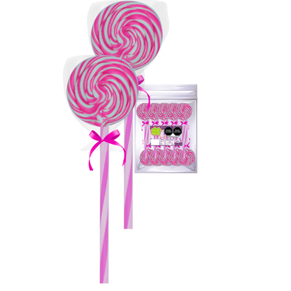Paleta Trenzada 50pz wizzi chilindrina fiesta de colores